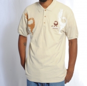 Sankofa Embroidered Polo Shirt