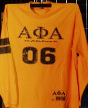 Alpha Phi Alpha Throw back Jersey style T-shirt